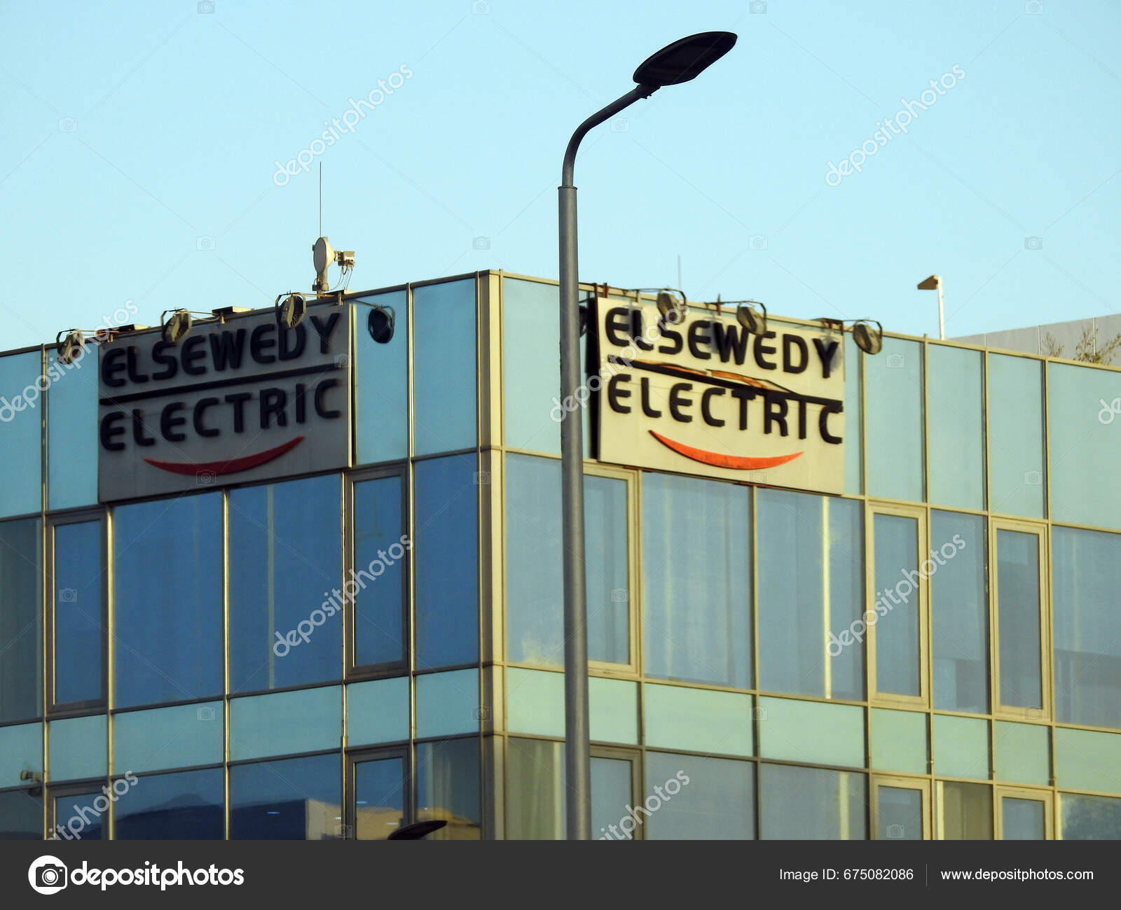 Cairo Egypt August 2023 Elsewedy Electric Egyptian Multinational