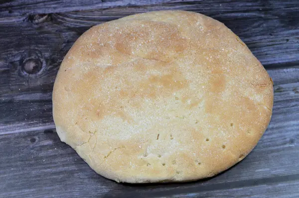 Pão Milho Pão Rápido Feito Com Farinha Milho Culinária Sul — Fotografia de Stock