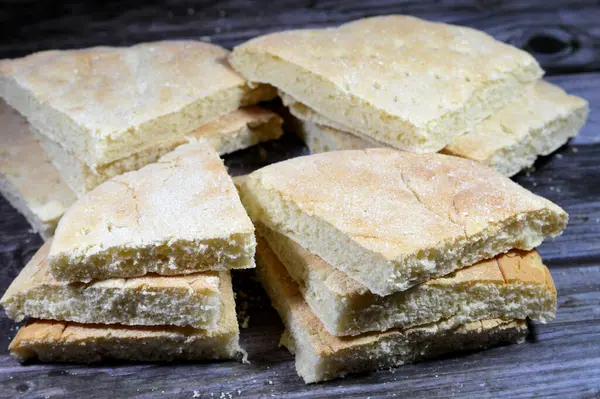 Maïsbrood Een Snel Brood Gemaakt Met Maïsmeel Keuken Van Zuid — Stockfoto