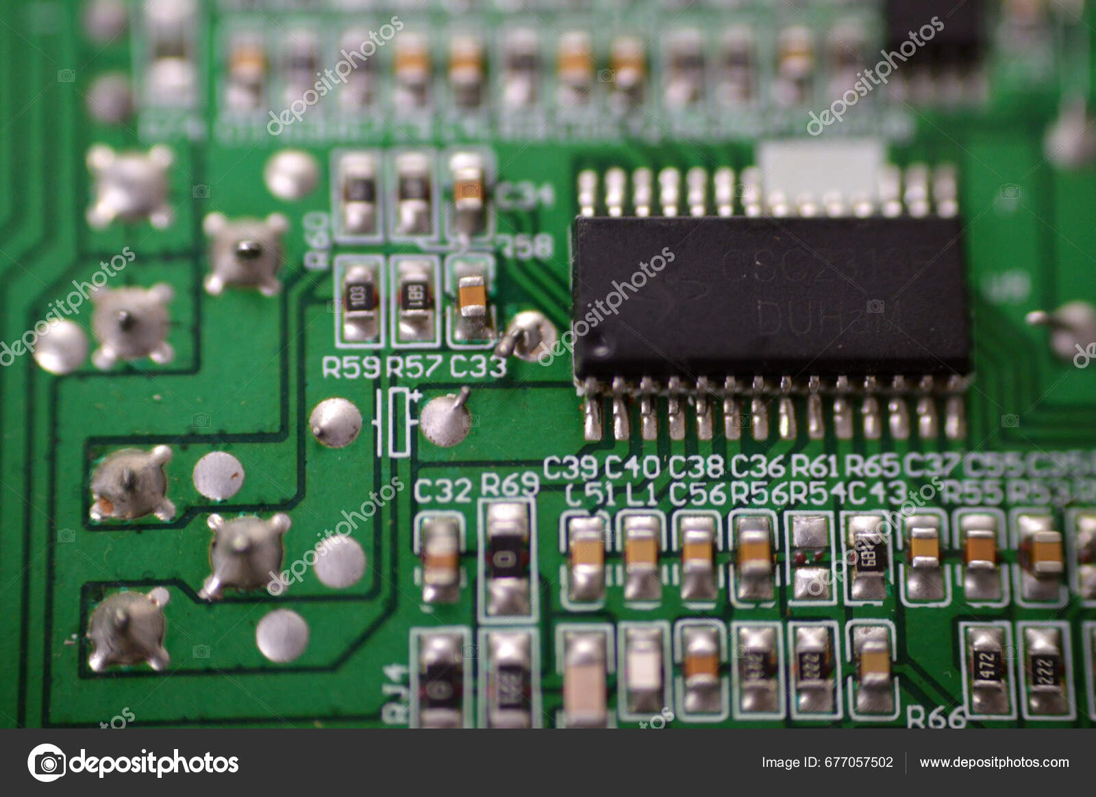 Cairo Egypt September 2023 Electronic Board Car Subwoofer Amplifier