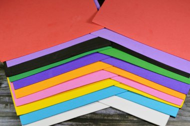 Renkli Eva köpük çarşafları, renkli karton, kauçuk ped, sanat ve zanaat okulu için sünger kağıtları çocuklar için renkli okul yönetim kurulu kağıtları, okul eğitim konseptine dönüş.