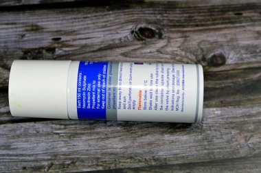 Kahire, Mısır, 28 Eylül 2023: Bivatracin (Neomycin, Bacitracin) Aerosol tozu, yaralar, ameliyat sonrası enfeksiyonlar, yanıklar, diyabetik ayak, yatak yaraları, ECAP