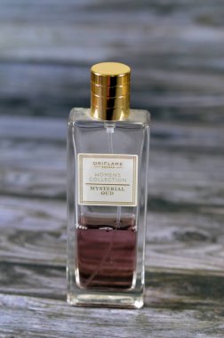 Kahire, Mısır, 6 Kasım 2023: Orifire Swedish Women 's collection, Mysterial Oud, Orifire Holding AG, İsveçli-İsviçreli çok uluslu pazarlama şirketidir.