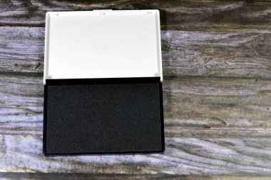 Pul, manuel pullar için siyah pul, mürekkep, çıtır ve temiz pul izleri, higroskopik özellikler, klasik retro, pullar ve parmak izleri için.,