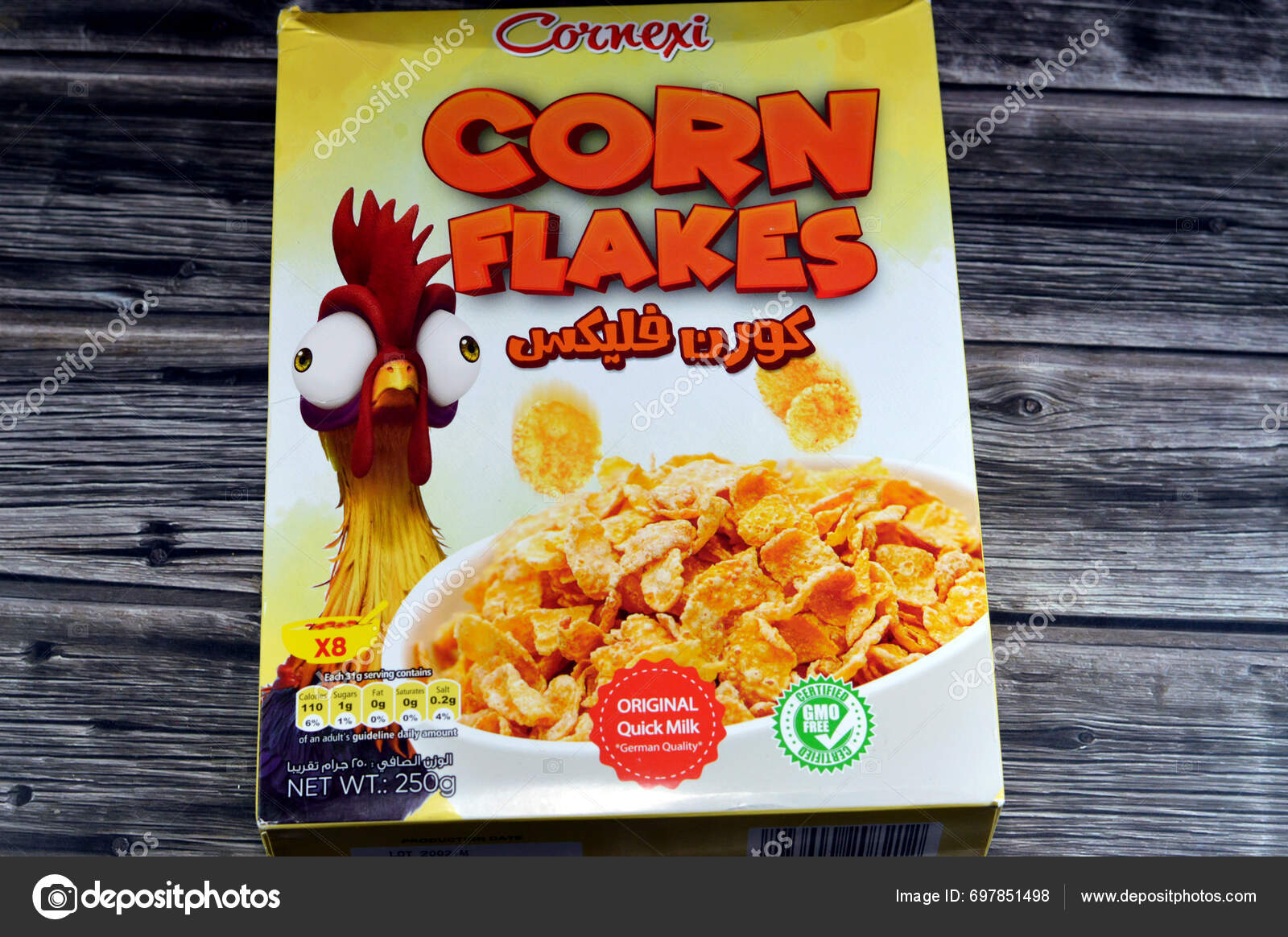 Cairo Egypt January 2024 Cornexi Corn Flakes Gmo Free Original — Stock