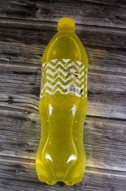 Kahire, Mısır, 29 Ocak 2024: Spiro Spathis ananas suyu, Spiro Spathis Company, 1920 yılında bir Yunan yabancı SpiroSpathis tarafından kuruldu.