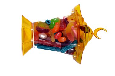 Ramazan lambası, şekerleme, jelibon, şekerleme, jelibon ya da reçelli şeker, jelatin bazlı çiğnenebilir şeker. Jelibon, jöle şekerlemeler çeşitli şekillerde şekerler.