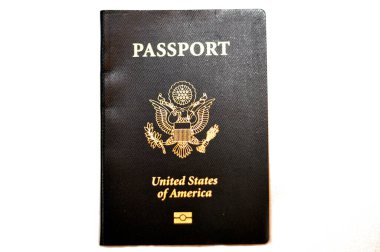 Amerika Birleşik Devletleri pasaportu, pasaportlar Amerikan vatandaşları ve vatandaşları için verilir, Seyahat, turizm konsepti, Amerikan vizesi ve diğer ülkelere seyahat, ABD pasaport belgeleri