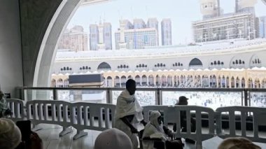Mekke, Suudi Arabistan, 5 Haziran 2024: Mescid-i Haram detayları, Mescid-i Haram veya Büyük Mescid-i Haram İslam 'ın en önemli camii olarak kabul edilir.