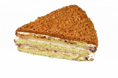 Doğum günü pastası, bisküvi ve krema, bisküvi kreması, çikolata, karamel, vanilya kreması, seçici odak noktası