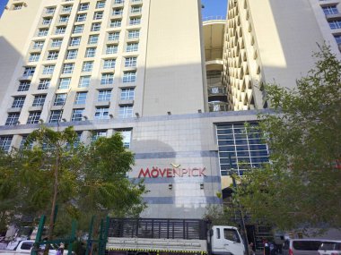 Medine, Suudi Arabistan, 26 Haziran 2024: Suudi Arabistan 'daki Movenpick Al Madinah şehri, İsviçre merkezli İsviçre merkezli bir otel yönetim şirketidir.