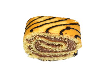 Kakao kremalı altın rulo pasta, kremalı jöleli kek, kremalı rulo sünger kek, İsviçre usulü rulo kek, genellikle çay ya da kahve ile tüketilir ya da aperatif olarak