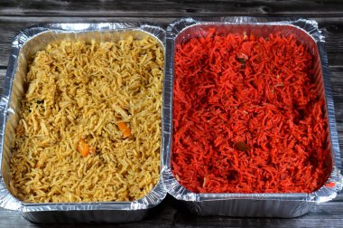 Renkli Basmati pilavı, Hindistan ve Pakistan 'daki Hindistan altkıtasında yetişen çeşitli uzun ve ince taneli aromalı pirinçtir.
