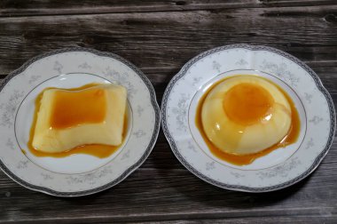 Krem karamel, flan, karamel pudingi veya muhallebi, sütten, şekerden, yumurtadan, kremadan, kremadan, pürüzsüzlükten ve sert tatlıdan oluşan bir çeşit sade krema soslu muhallebi.