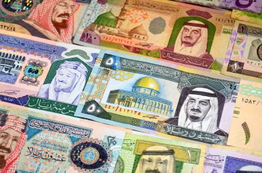 Suudi Arabistan riyallerinin geçmişi nakit para, farklı bağlar, dönemler ve değerler, eski Kral Fahd zamanlarından kral Salman zamanına kadar, Suudi Arabistan para kavramını destekliyor.