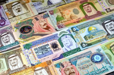 Suudi Arabistan riyallerinin geçmişi nakit para, farklı bağlar, dönemler ve değerler, eski Kral Fahd zamanlarından kral Salman zamanına kadar, Suudi Arabistan para kavramını destekliyor.