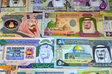 Suudi Arabistan riyallerinin geçmişi nakit para, farklı bağlar, dönemler ve değerler, eski Kral Fahd zamanlarından kral Salman zamanına kadar, Suudi Arabistan para kavramını destekliyor.