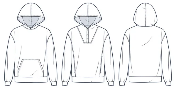 Drawing hoodies Vector Images Depositphotos