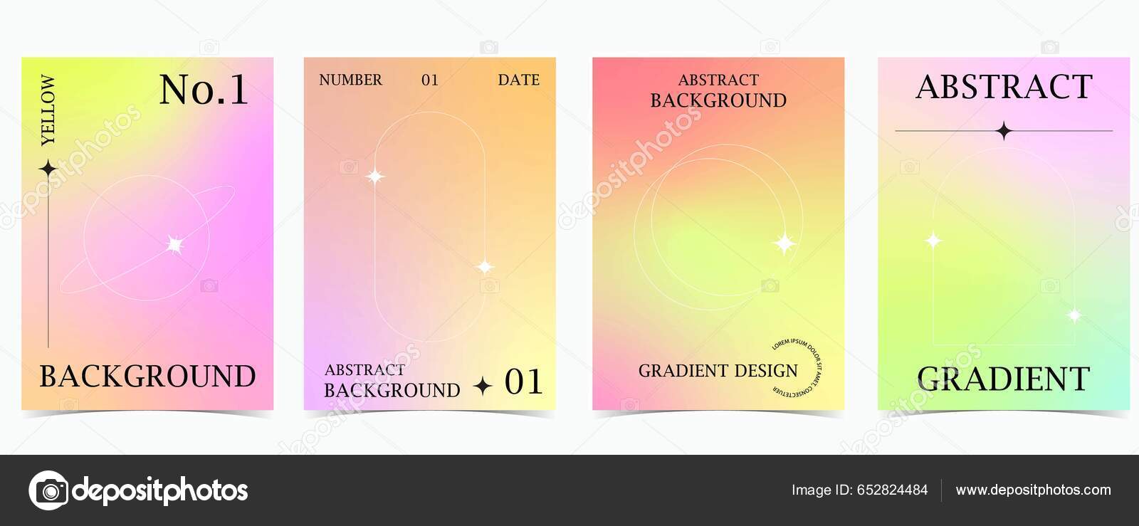 渐变背景与Y2K和粗犷的风格图库矢量图©supidcha_peach.hotmail.com 652824484, image size:1600x739