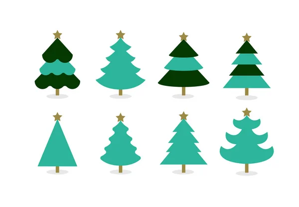 Christmas Seamless Pattern Firework Tree Reindeer Editable Vector Illustration Graphic — Stock Vector