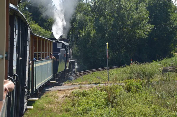 Der Alte Zug Der Tschechischen Abwehr Osoblaha — Stockfoto