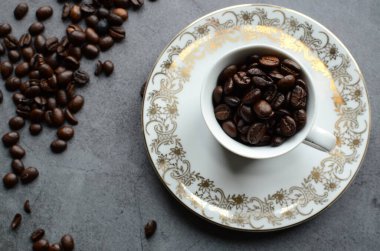 kahve kavrulmuş fasulye.