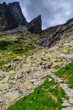 Alplerde yürüyüş.