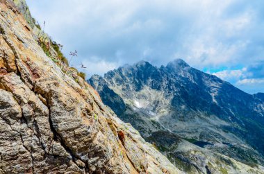 Slovakya 'daki kayalık dağlar