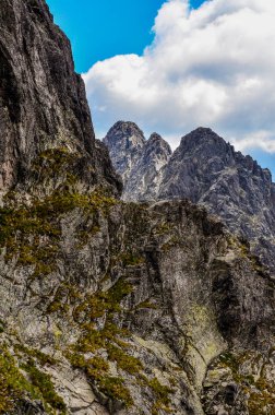 Dağların güzel manzarası. seyahat