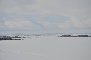 Kış manzarası harika.