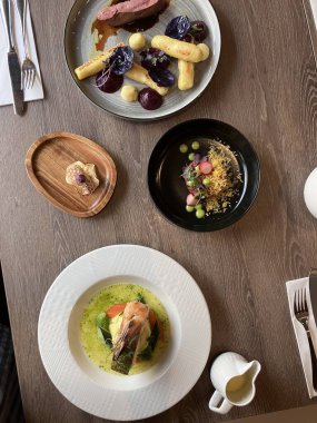 Lezzetli yemekler, seçici odaklanma.