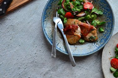 Saltimbocca alla romana hazırlanması