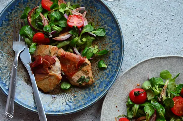 Saltimbocca alla romana hazırlanması