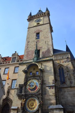 Prag 'daki eski kasaba.