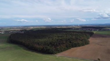 Sahada hava görüntüsü