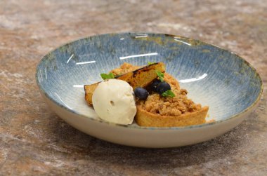 Lezzetli yiyeceklerin yakın görüntüsü