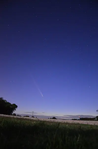 Astroloji fotoğrafı Tsuchinshan-ATLAS (C / 2023 A3), Çek, Opava, Hnevosice, Silezya Bölgesi, 
