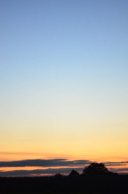 Gökyüzünde gün batımı