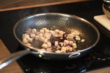 Sebze ve sebzelerin yemek fotoğrafı.