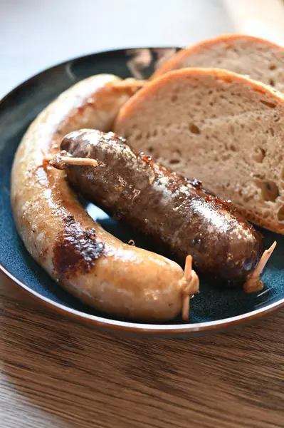 Kızarmış sosis ve sosis, Czech domuz mezbahası.