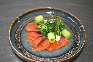 Limonlu Somon tartar