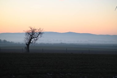 Kırsalda gün batımı