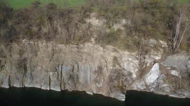 Ormandaki nehir manzarası