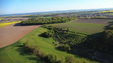 Eski şehrin havadan görünüşü, en güzel manzaraya sahip köy.