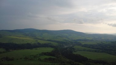 Güzel dağ manzarası. Doğa, seyahat
