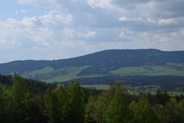 Karpat Dağlarının güzel manzarası