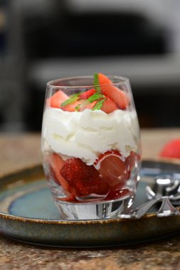 Tatlının mutfak fotoğrafı.