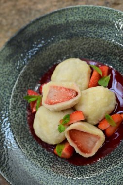 Tatlının mutfak fotoğrafı.