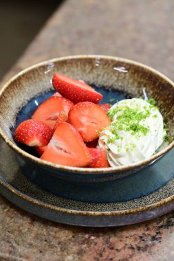 Tatlının mutfak fotoğrafı.