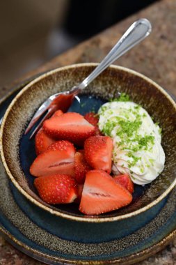 Tatlının mutfak fotoğrafı.